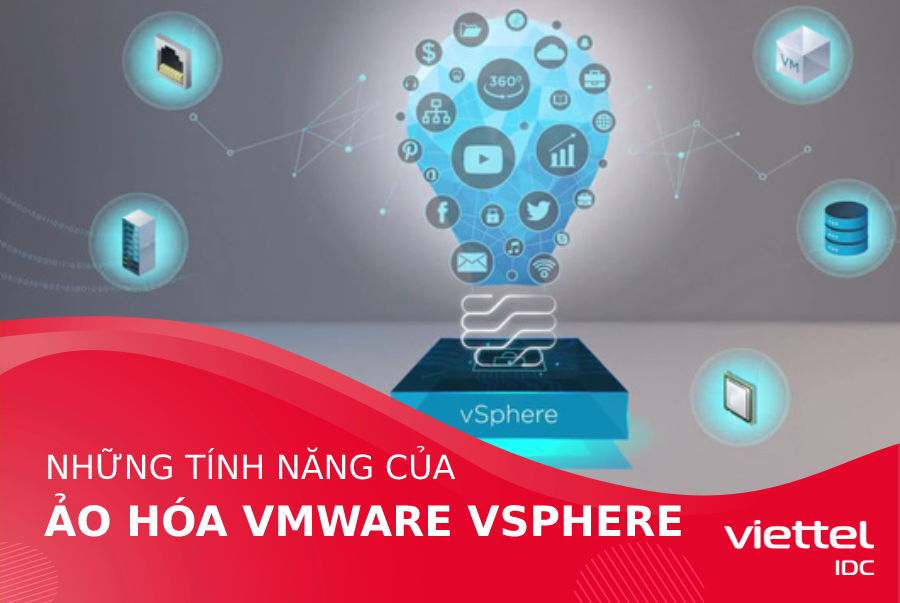 Những tính năng của phần mềm ảo hóa VMware vSphere