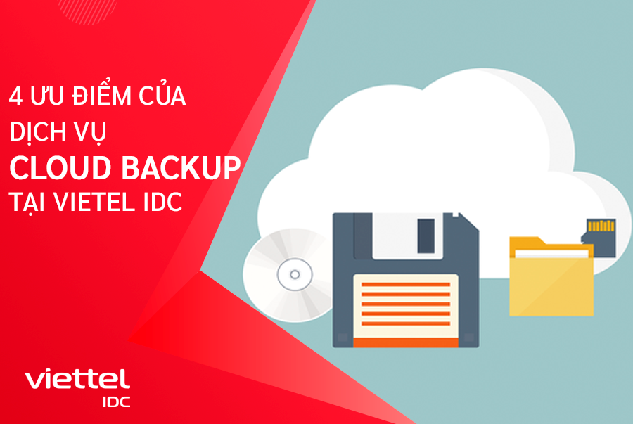 Cloud Backup là gì? 4 ưu điểm của dịch vụ Cloud Backup tại Viettel IDC