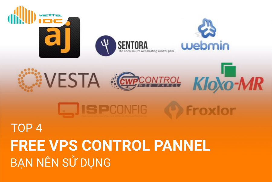 Top 4 Free VPS Control Pannel bạn nên sử dụng