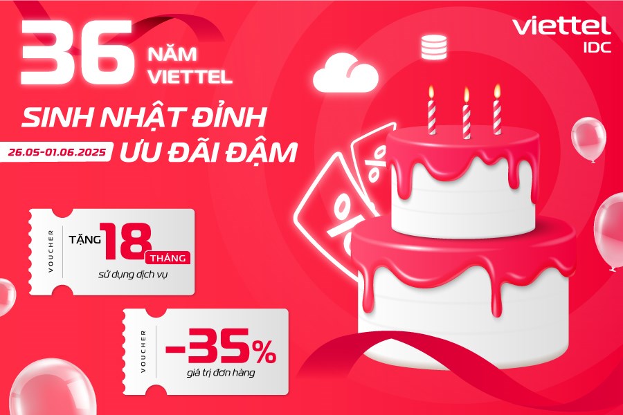 ƯU ĐÃI ĐỘC QUYỀN DÀNH RIÊNG CHO DOANH NGHIỆP NHÂN DỊP SINH NHẬT VIETTEL