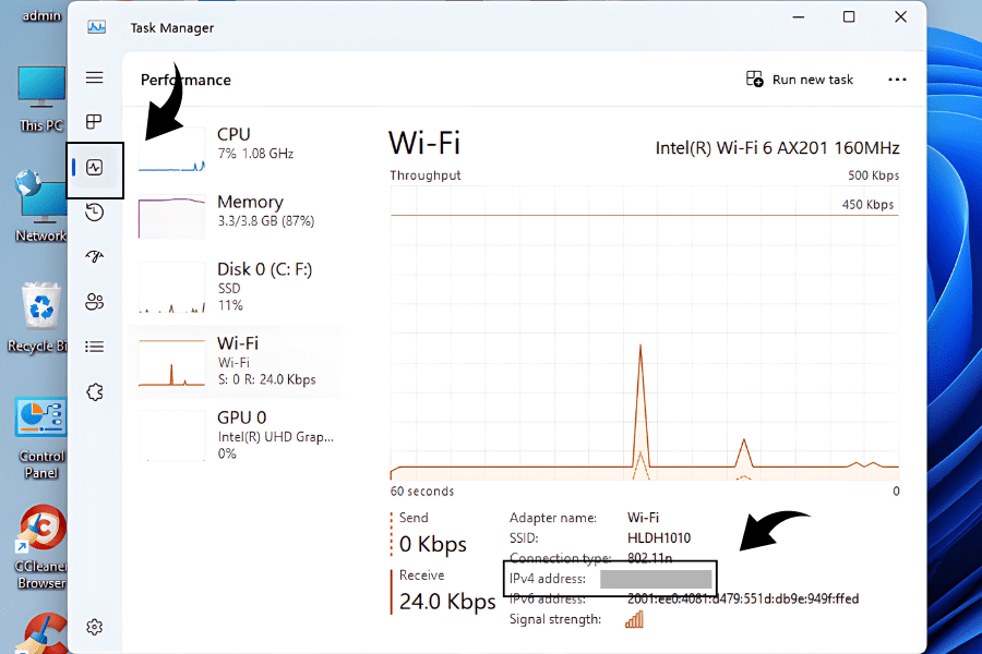 Cách tìm địa chỉ IP trên máy tính Windows