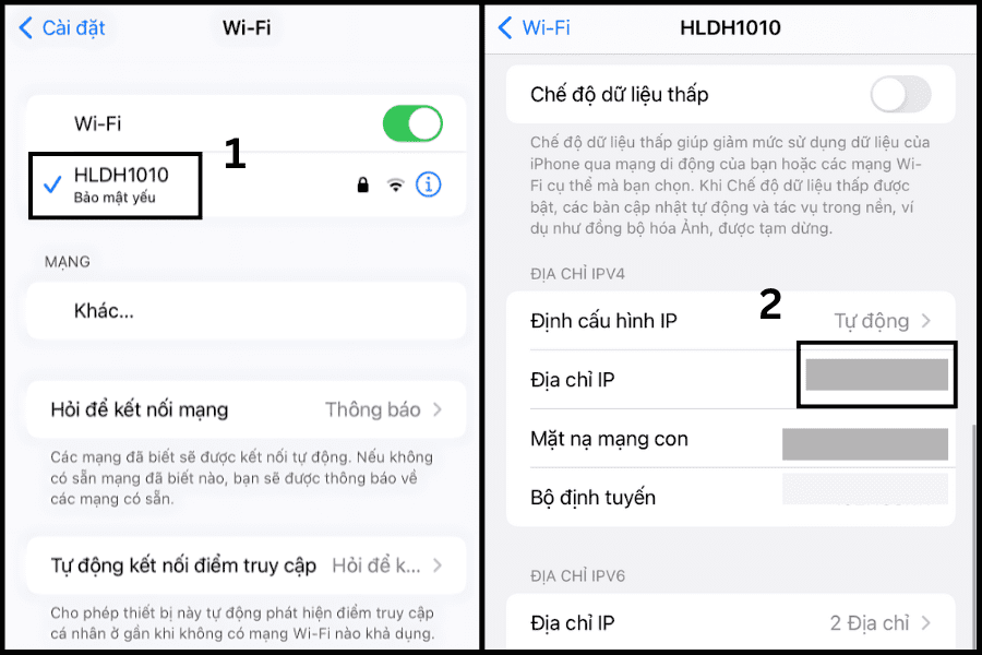 Cách xem địa chỉ IP cá nhân trên điện thoại