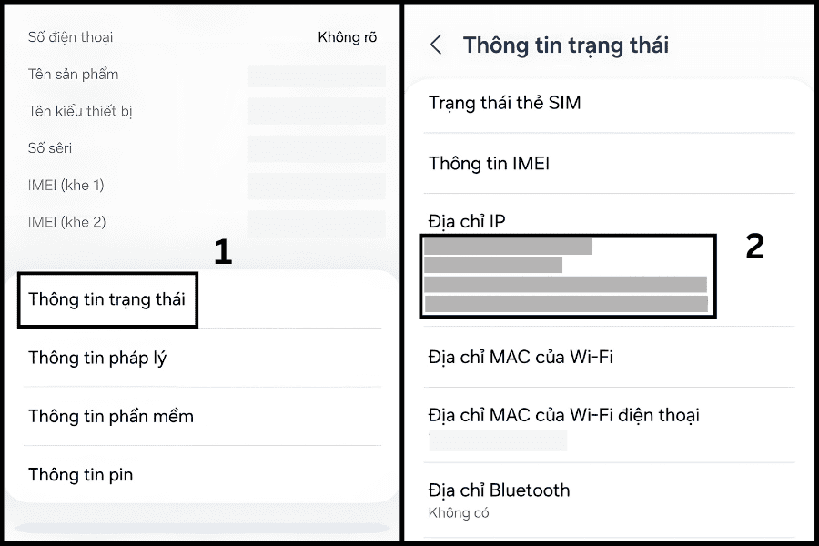 Cách xem địa chỉ IP cá nhân trên điện thoại