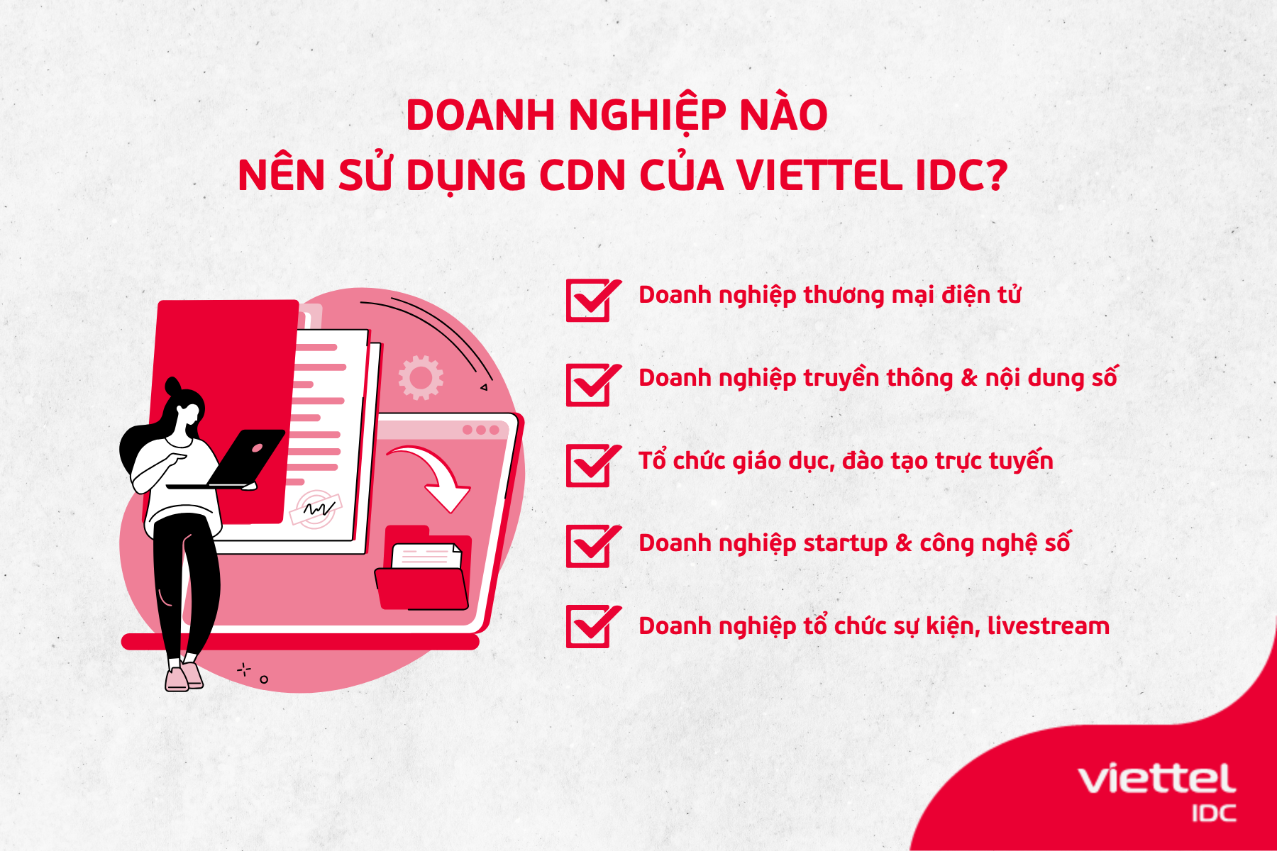 Doanh nghiệp nào nên sử dụng CDN của Viettel IDC?