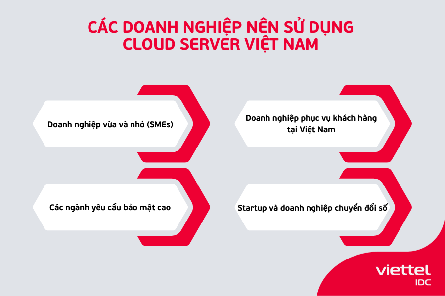 Cloud Server Việt Nam phù hợp với những loại hình doanh nghiệp nào?