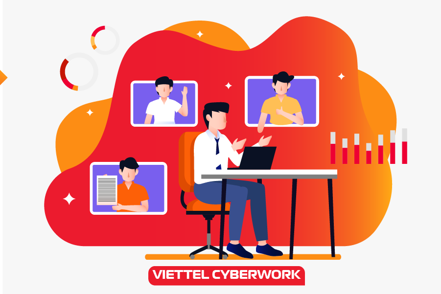 Ưu điểm nổi bật của phân hệ quản lý công việc tại Viettel CyberWork nằm trong giao diện quản lý công việc đa dạng