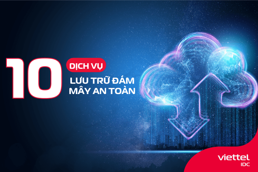 top dịch vụ lưu trữ đám mây