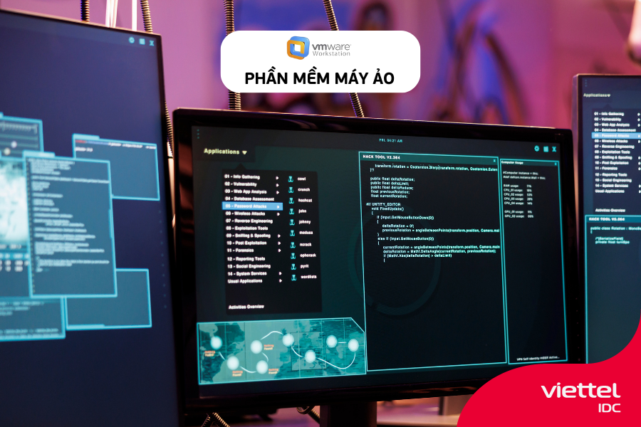 VMware Workstation là phần mềm máy ảo cho phép người dùng vận hành trên máy tính vật lý